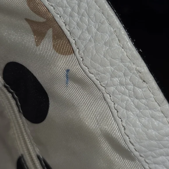 Kate Spade Black and Cream Leather Tote Bag - Picture 12 of 12